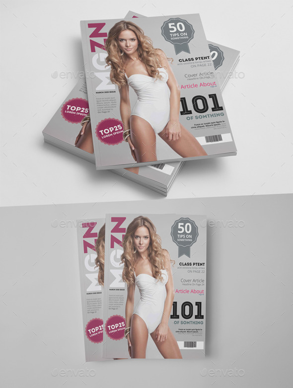 GraphicRiver Magazine Cover Template 10475373 GraphicRiver Magazine Cover Template 10475373