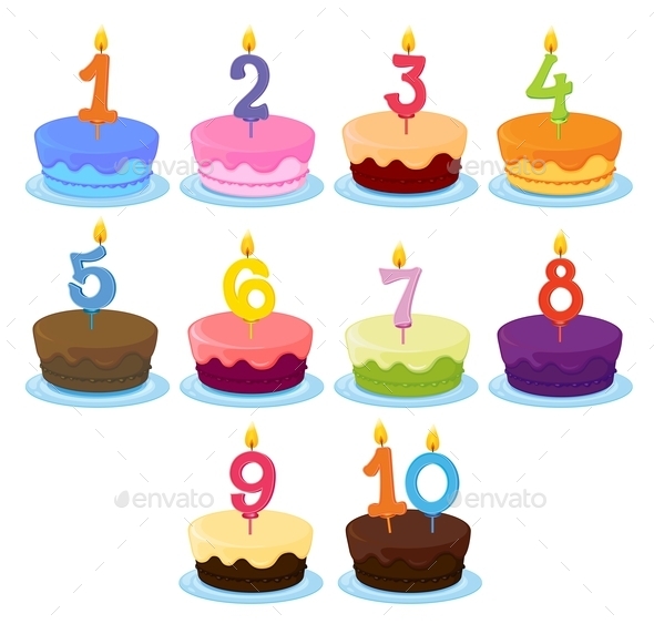 GraphicRiver Ten Cakes 10475674 GraphicRiver Ten Cakes 10475674