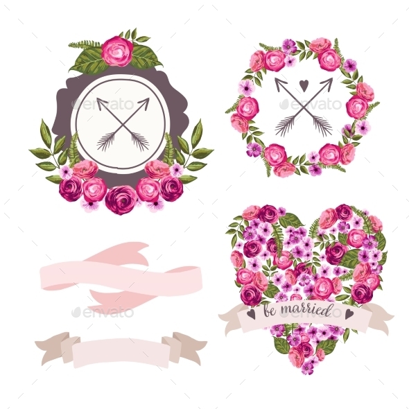 GraphicRiver Wedding Collection Elements 10476586 GraphicRiver Wedding Collection Elements 10476586