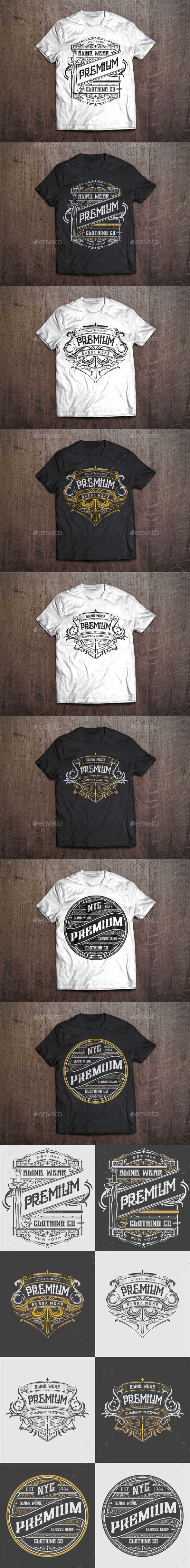 GraphicRiver 4 T-Shirt Template #2 10477182 GraphicRiver 4 T-Shirt Template #2 10477182