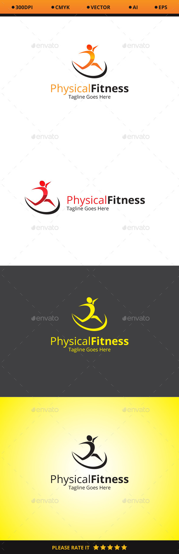 Physical Fitness Logo