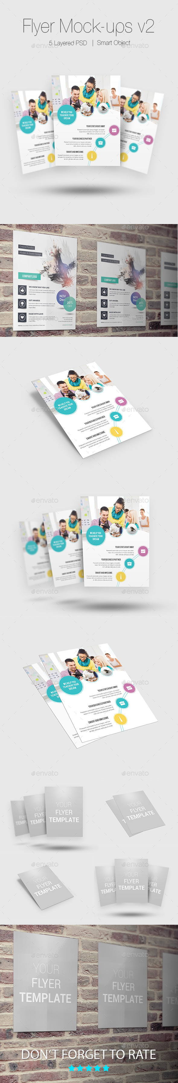 GraphicRiver Flyer Poster Mock-ups v2 10480444 GraphicRiver Flyer Poster Mock-ups v2 10480444
