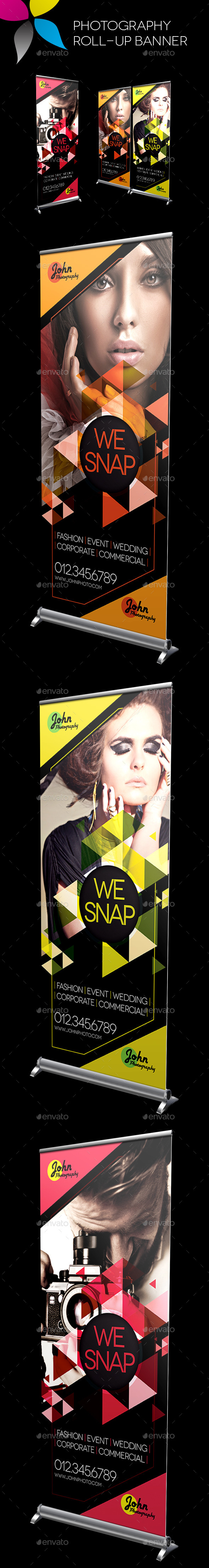 GraphicRiver Photography Roll-up Banner 10481259 GraphicRiver Photography Roll-up Banner 10481259