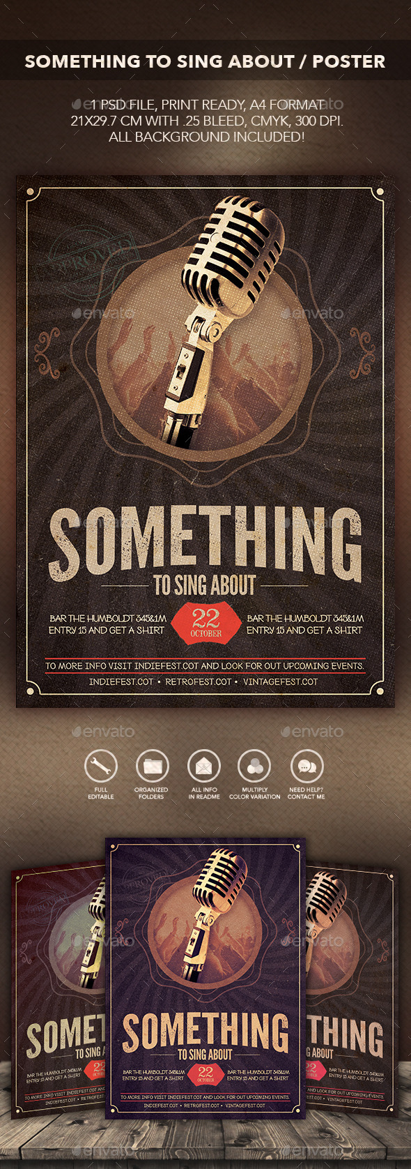 GraphicRiver Something to Sing About Flyer Poster 10481953 GraphicRiver Something to Sing About Flyer Poster 10481953
