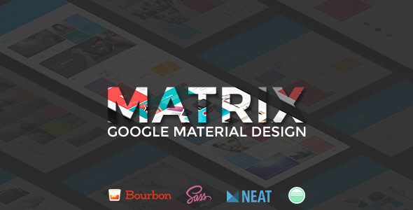 Matrix - Multipurpose Page Template