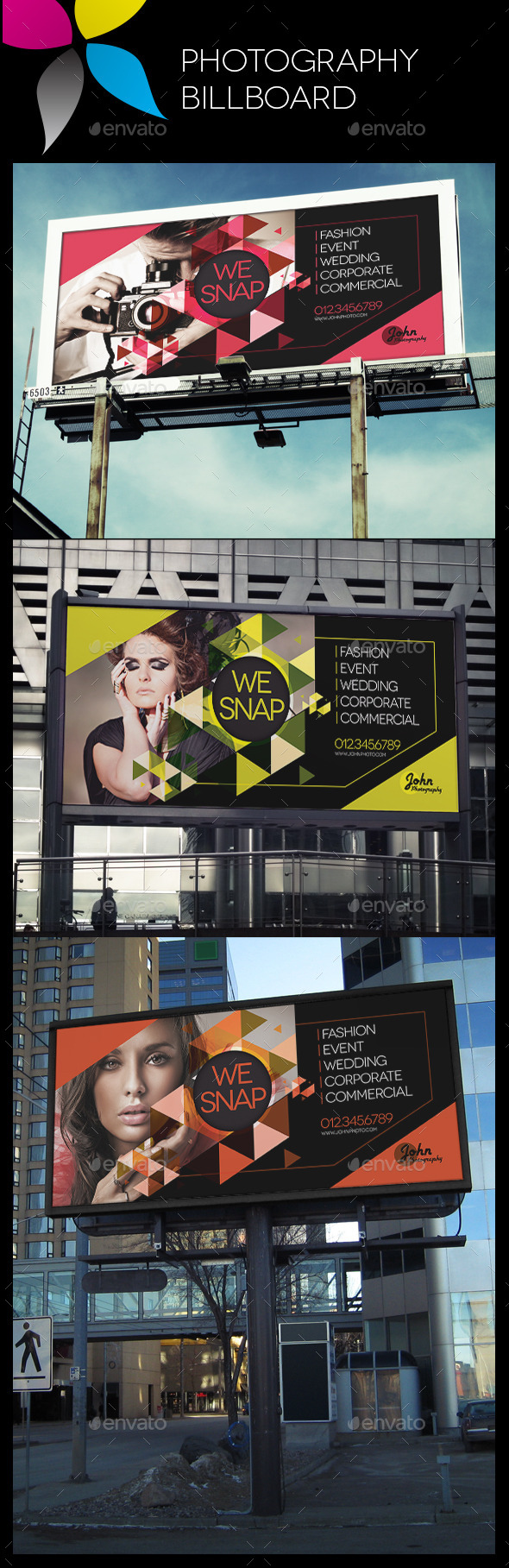 GraphicRiver Photography Billboard 10482005 GraphicRiver Photography Billboard 10482005