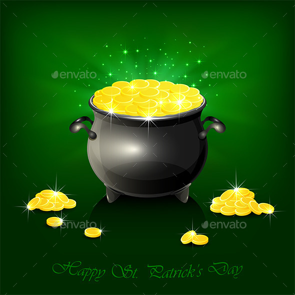 Cauldron with Golden Coins (Miscellaneous)