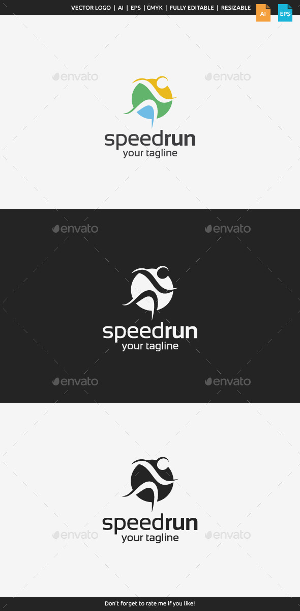 Speed Run Logo