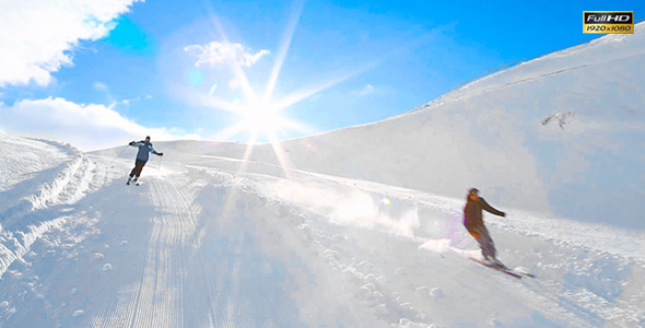 Skiing Skiing
