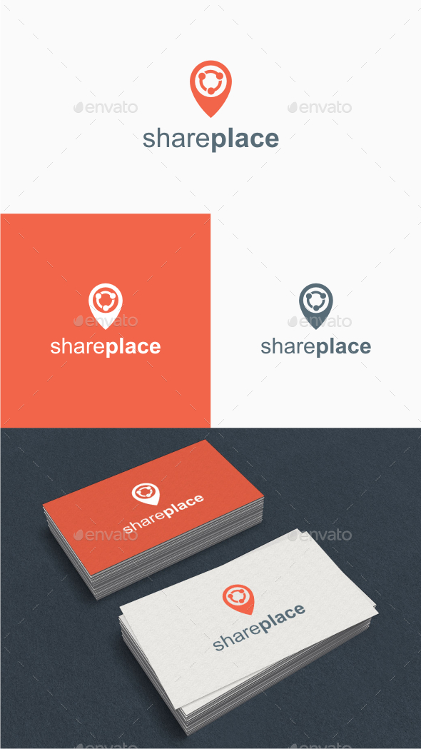 GraphicRiver Share Place Logo Template 10484234 GraphicRiver Share Place Logo Template 10484234