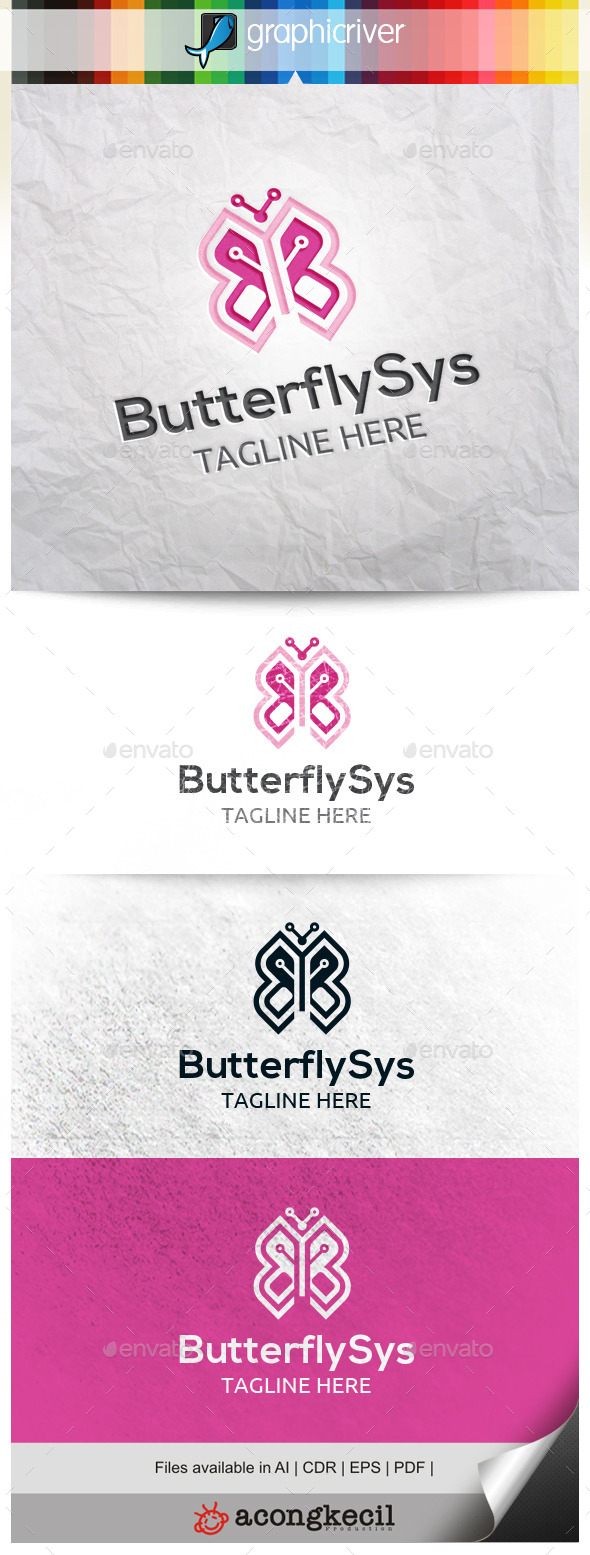 GraphicRiver Butterfly Sys 10484319 GraphicRiver Butterfly Sys 10484319