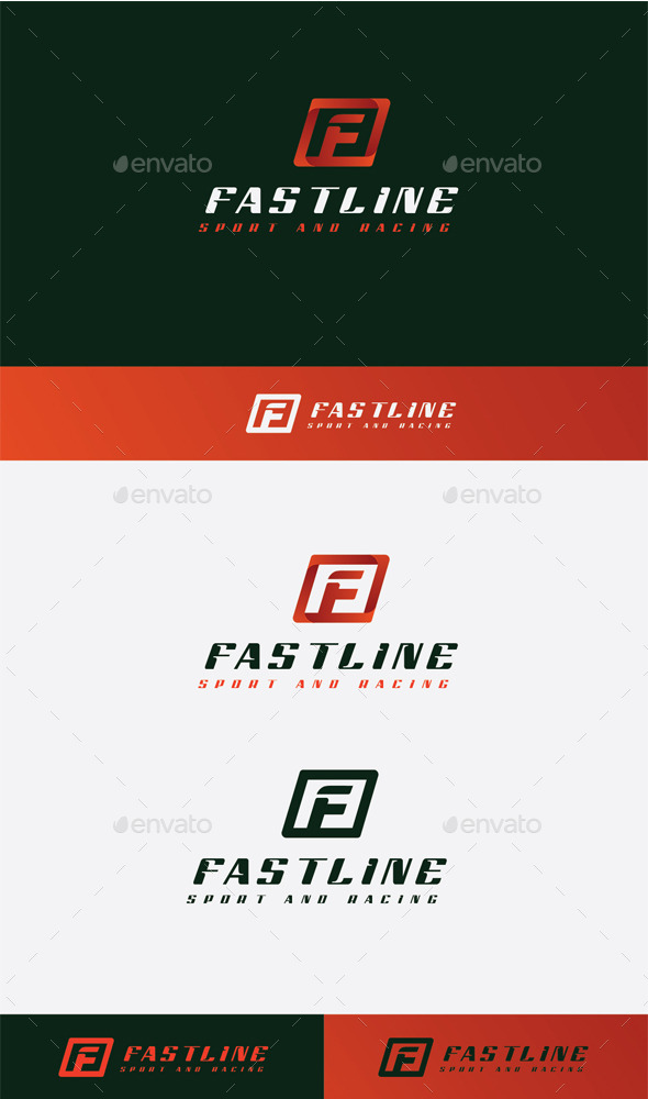 GraphicRiver Fast Line Logo 10484861 GraphicRiver Fast Line Logo 10484861