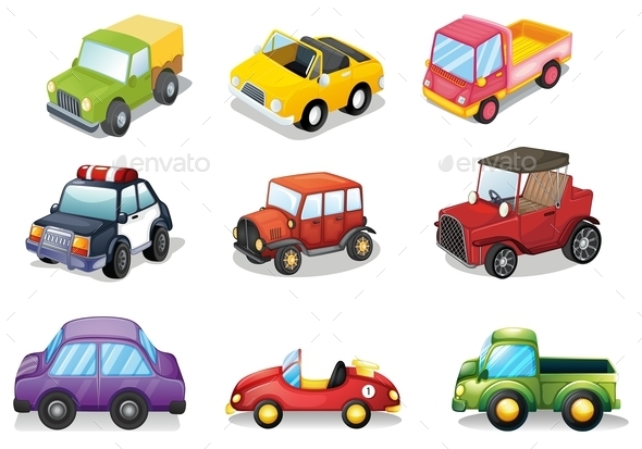 GraphicRiver Car Toys 10484864 GraphicRiver Car Toys 10484864