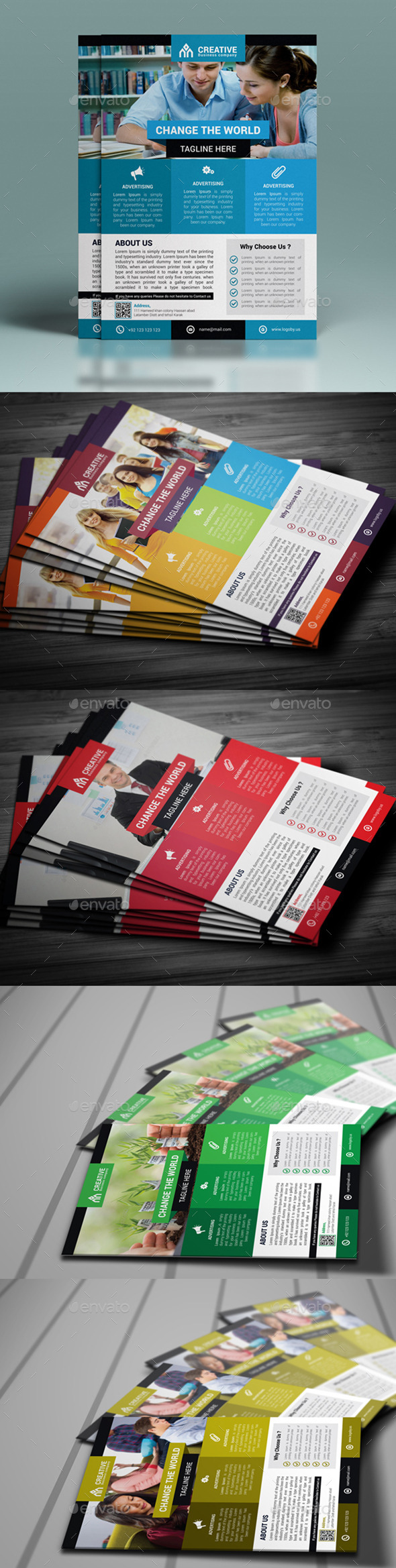 GraphicRiver Corporate Flyer Template 10484928 GraphicRiver Corporate Flyer Template 10484928
