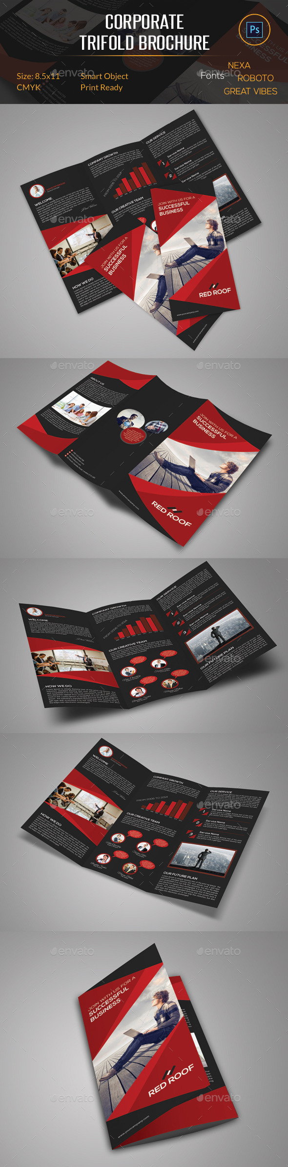 GraphicRiver Corporate Trifold Brochure 10485273 GraphicRiver Corporate Trifold Brochure 10485273