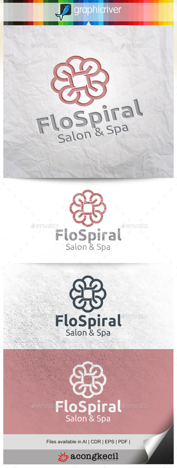 GraphicRiver Flower Spiral V.4 10485715 GraphicRiver Flower Spiral V.4 10485715
