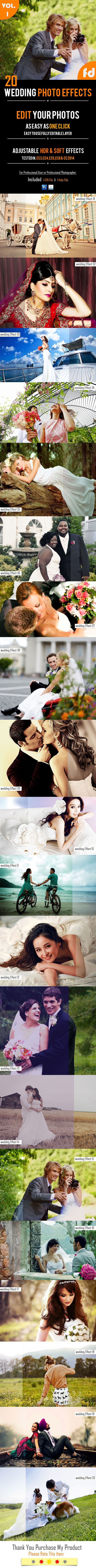 GraphicRiver 20 Wedding Photo Effects 10485733 GraphicRiver 20 Wedding Photo Effects 10485733