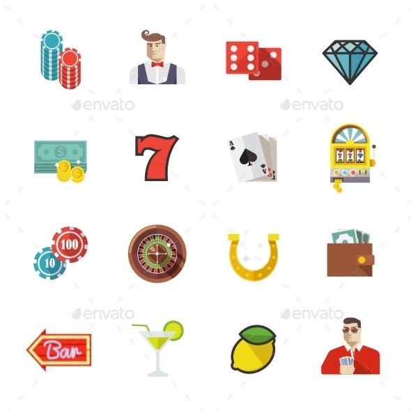 GraphicRiver Casino Icons 10485734 GraphicRiver Casino Icons 10485734