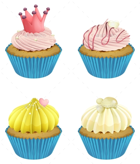 GraphicRiver Cupcakes 10485743 GraphicRiver Cupcakes 10485743