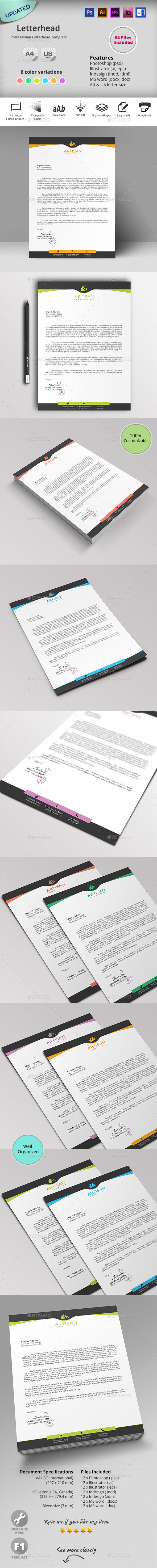 GraphicRiver Letterhead 10441015 GraphicRiver Letterhead 10441015