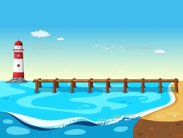 GraphicRiver A Lighthouse 10485979 GraphicRiver A Lighthouse 10485979