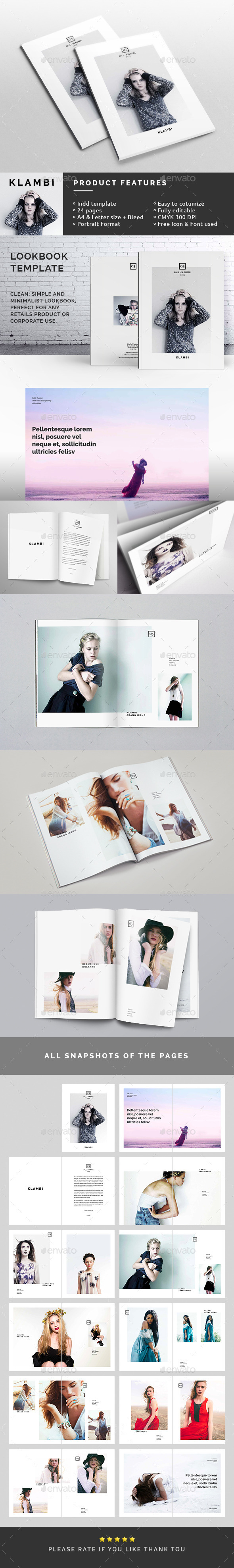 GraphicRiver Fashion Lookbook Template 10486087 GraphicRiver Fashion Lookbook Template 10486087