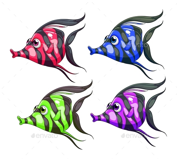 GraphicRiver Colorful Fish 10486437 GraphicRiver Colorful Fish 10486437