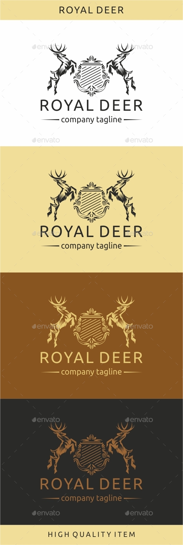 GraphicRiver Royal Deer 10486891 GraphicRiver Royal Deer 10486891