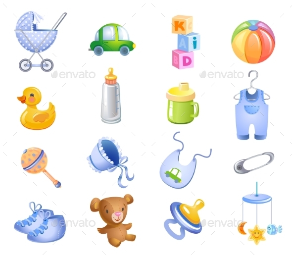 GraphicRiver Toys for Babies 10486981 GraphicRiver Toys for Babies 10486981