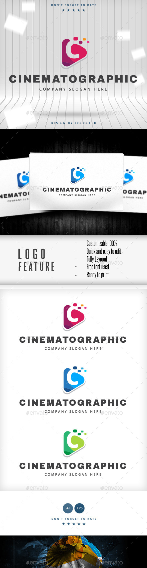 GraphicRiver Cinematographic Logo 10487208 GraphicRiver Cinematographic Logo 10487208