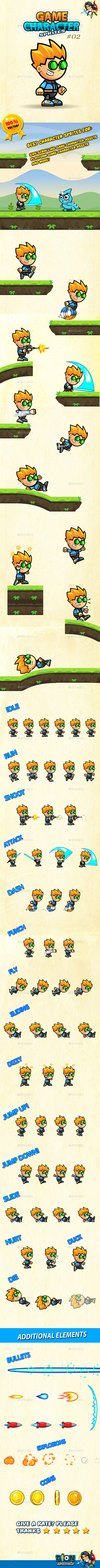 GraphicRiver Game Character Sprites 02 10488558 GraphicRiver Game Character Sprites 02 10488558