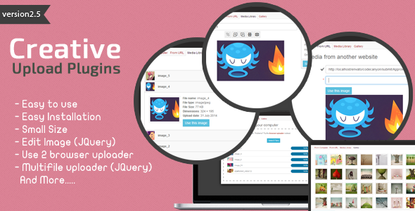 Creative Upload Plugins