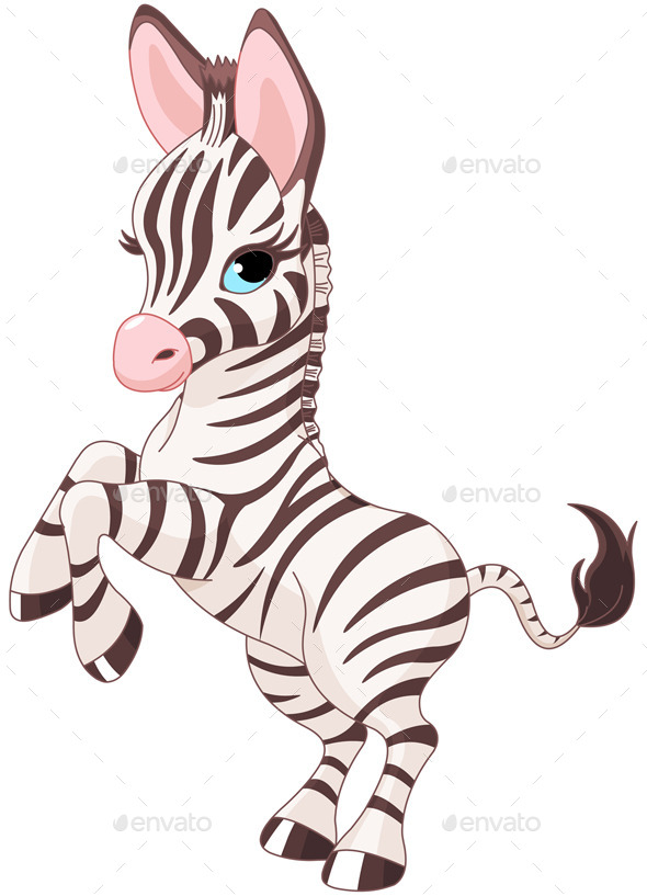 GraphicRiver Baby Zebra 10489632 GraphicRiver Baby Zebra 10489632