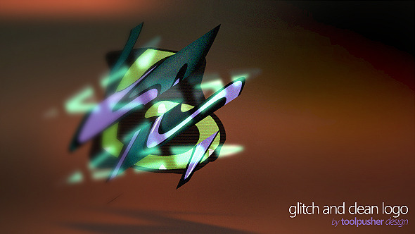 Glitch and Clean Logo 10490241 - Free Download