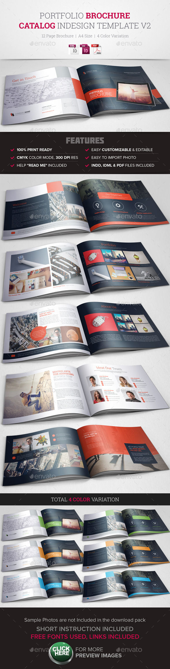 GraphicRiver Portfolio Brochure InDesign Template v2 10491396 GraphicRiver Portfolio Brochure InDesign Template v2 10491396