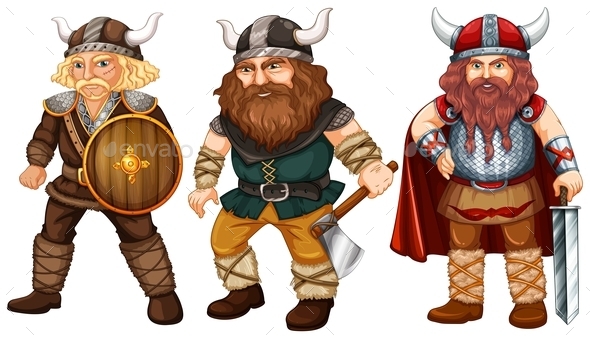 GraphicRiver Vikings 10495096 GraphicRiver Vikings 10495096