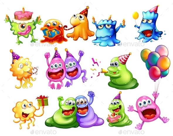 GraphicRiver Monster Party 10495207 GraphicRiver Monster Party 10495207