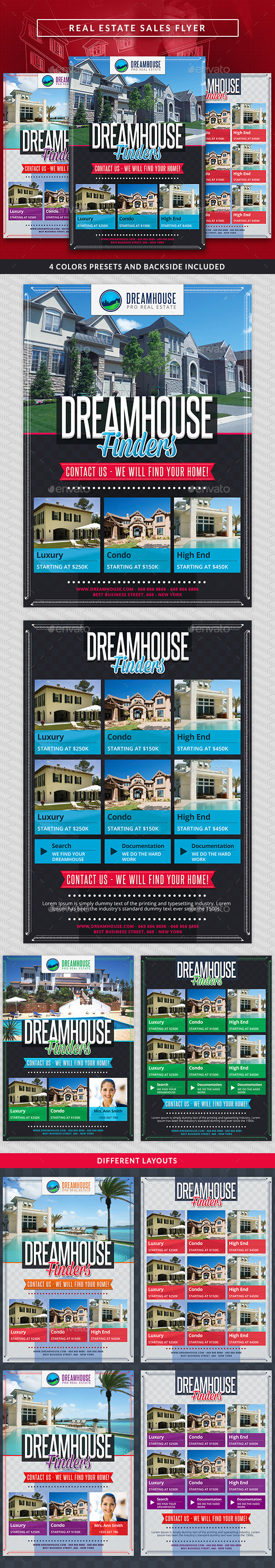 Real Estate Sales Commerce Flyer