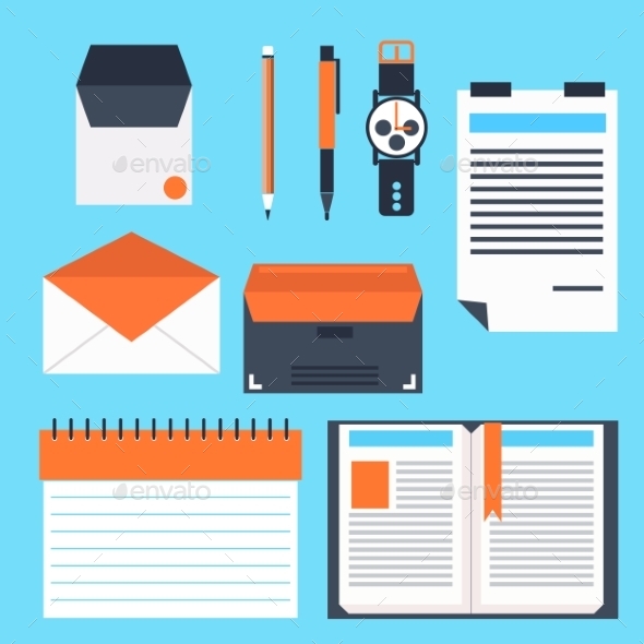 GraphicRiver Office Icons Set 10496700 GraphicRiver Office Icons Set 10496700