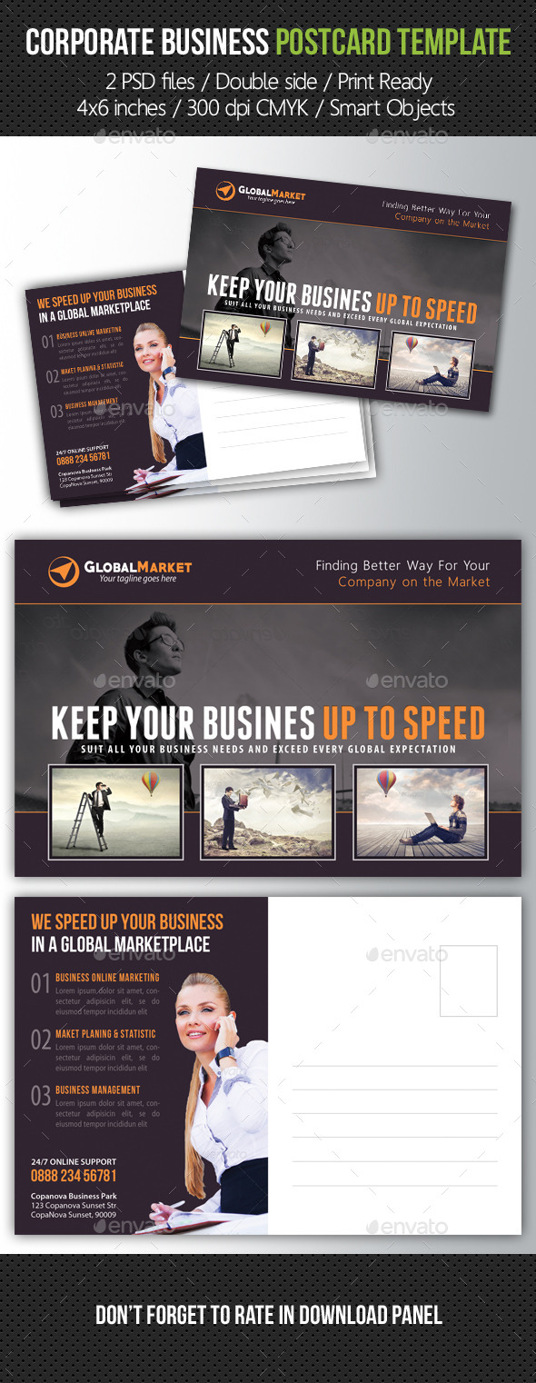 GraphicRiver Corporate Business Postcard Template V05 10457649 GraphicRiver Corporate Business Postcard Template V05 10457649