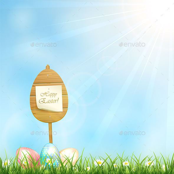 GraphicRiver Easter Background 10496927 GraphicRiver Easter Background 10496927