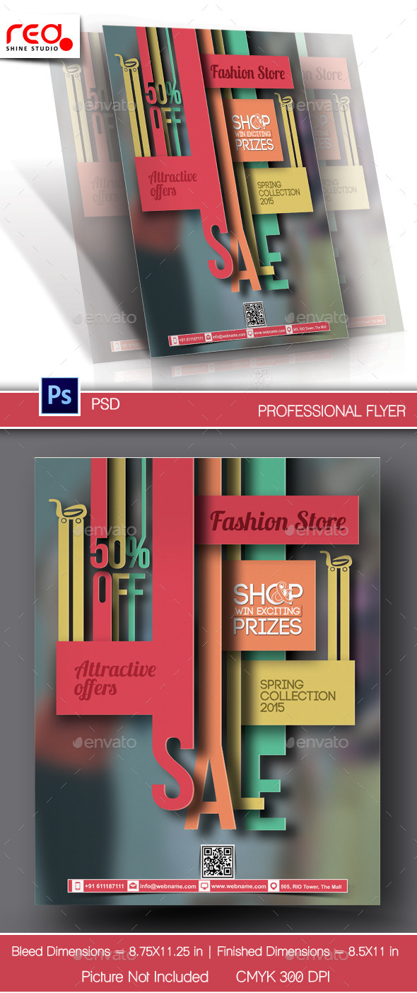 GraphicRiver Promotion Flyer & Poster Template 10415293 GraphicRiver Promotion Flyer & Poster Template 10415293