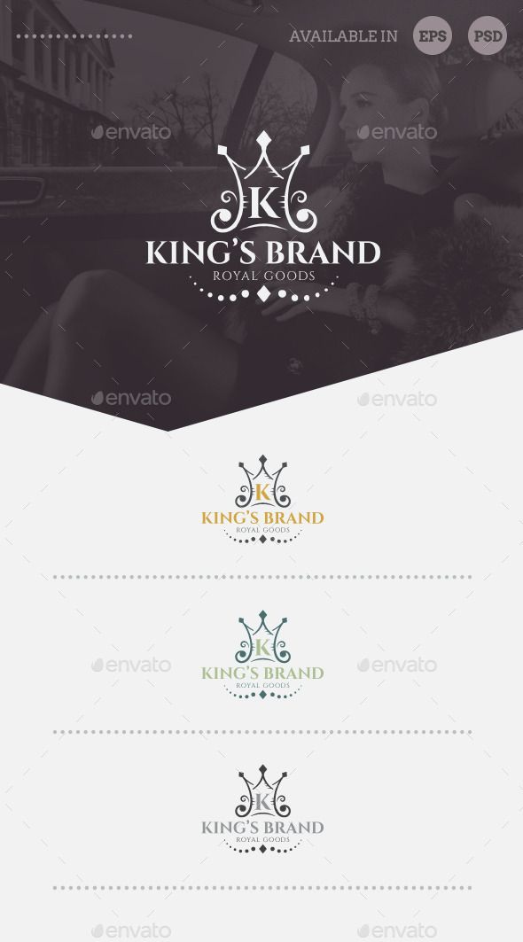 GraphicRiver King s Brand Logo Template 10497323 GraphicRiver King s Brand Logo Template 10497323