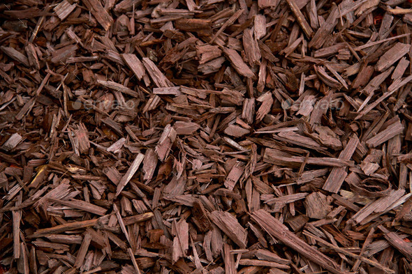 Brown Mulch Decorative Bark