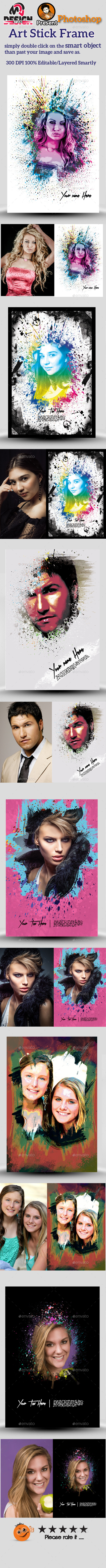 GraphicRiver Art Stick Frame 10468630 GraphicRiver Art Stick Frame 10468630