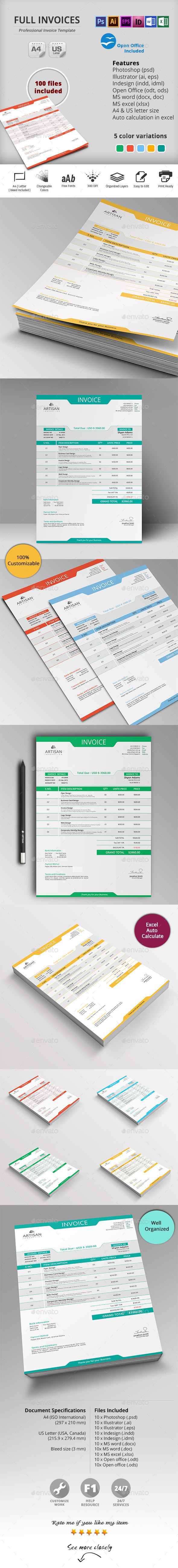 GraphicRiver Invoice 10498011 GraphicRiver Invoice 10498011