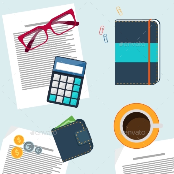 GraphicRiver Office Icons Set 10498328 GraphicRiver Office Icons Set 10498328