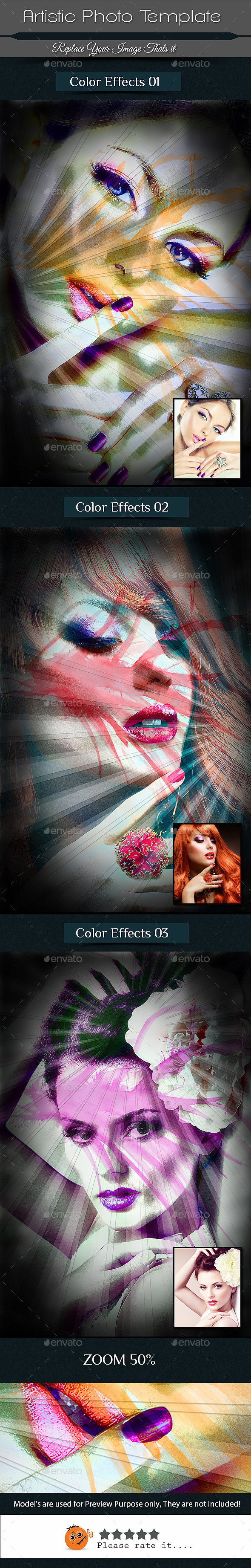 GraphicRiver Artistic Photo Frame Template 10498525 GraphicRiver Artistic Photo Frame Template 10498525