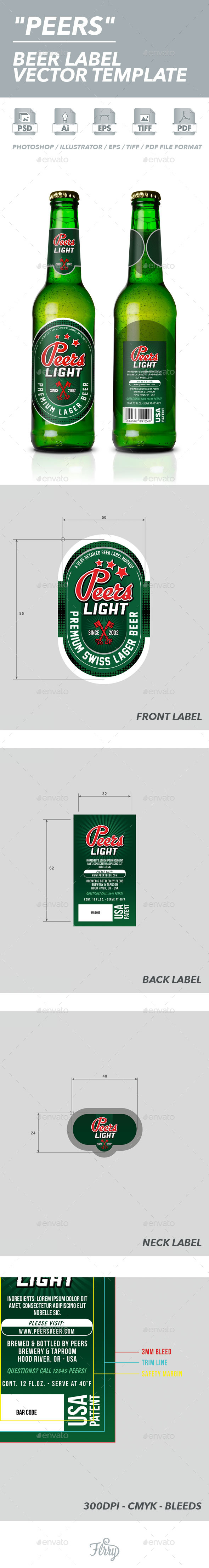 GraphicRiver Beer Label Vector Template 10457562 GraphicRiver Beer Label Vector Template 10457562