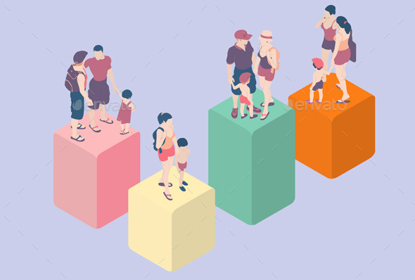 GraphicRiver Isometric Infographic Family Types 10503917 GraphicRiver Isometric Infographic Family Types 10503917